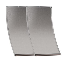 MIAOTONG 2 Pack Dog Door Replacement Flaps with Screw, Small Doggie Door Replacement Flaps Compatible with PetSafe Freedom PAC11-11037, Flexible and Durable, 8 7/8'' × 5 1/8'', for Small Dog and Cat