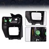 PIT66 Headlight Trim Bezel with Parking Turn Signal Light,Compatible with