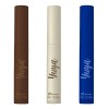 Pack X3 Máscaras Pestañas 10 Aceites Negra Café Azul Yuya
