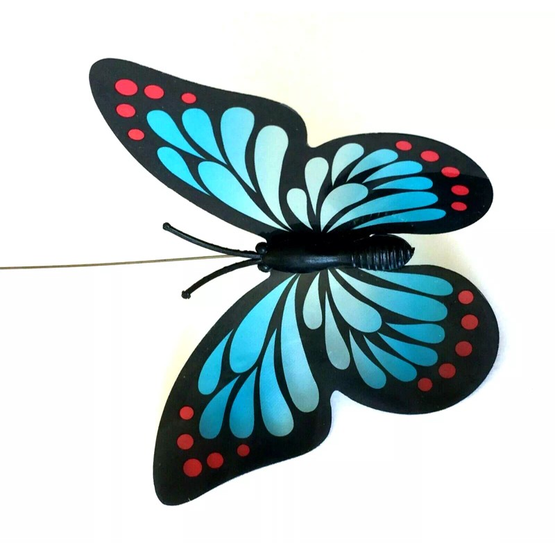 Solar Power Fluttering Wobble Butterfly For Garden Plants & Décor-