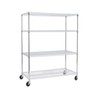 3" Diameter, Shelving Wheel Compatible with Seville Classics Heavy Duty