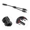 Conector Y MC4 para Panel Solar, Cable de Extensión Paralelo
