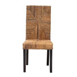 bali & pari Laymi Natural Seagrass Dining Chair, One Size