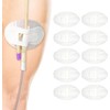 40 adesivi per catetere statlock Foley, per catetere singolo, doppio