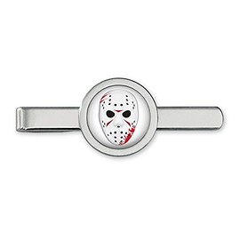 Oakmont Cufflinks Goalie Mask Tie Clip Ice Hockey Tie Bar