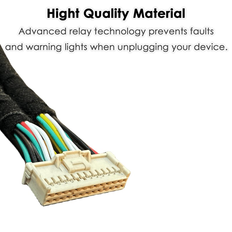 TSTESE Replacement Harness Compatible with Comma 3X Replacement Part Toyota