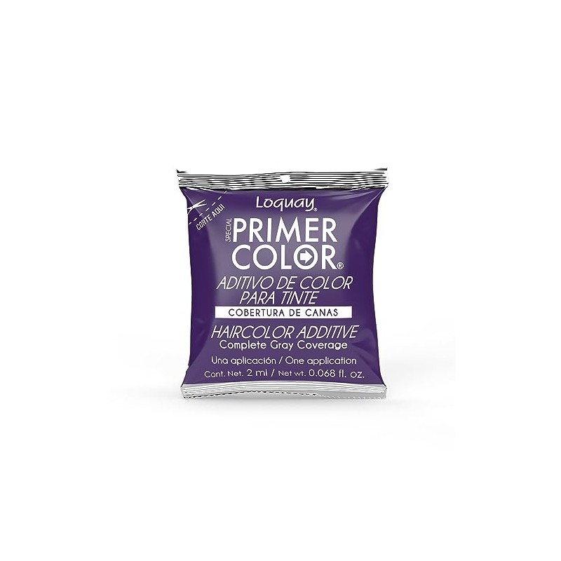 Aditivo Color Para Tinte Cobertura Canas Loquay 12 Sobres