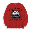 All Panic No Disco Opossum Graphic Crewneck Sweatshirt, US Warehouse,