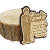 Printtoo Wooden Engraved Charlie Chaplin Fridge Magnet Souvenir Gift Collectibles