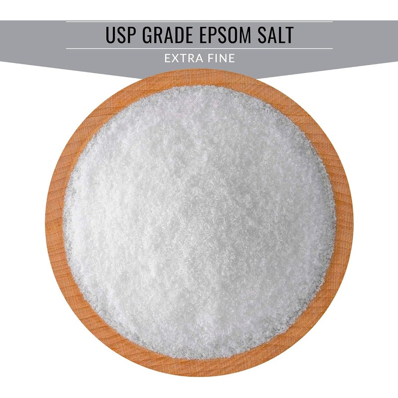 MS Finechem Sulfato De Magnesio (Sal De Epsom) 100% Puro,