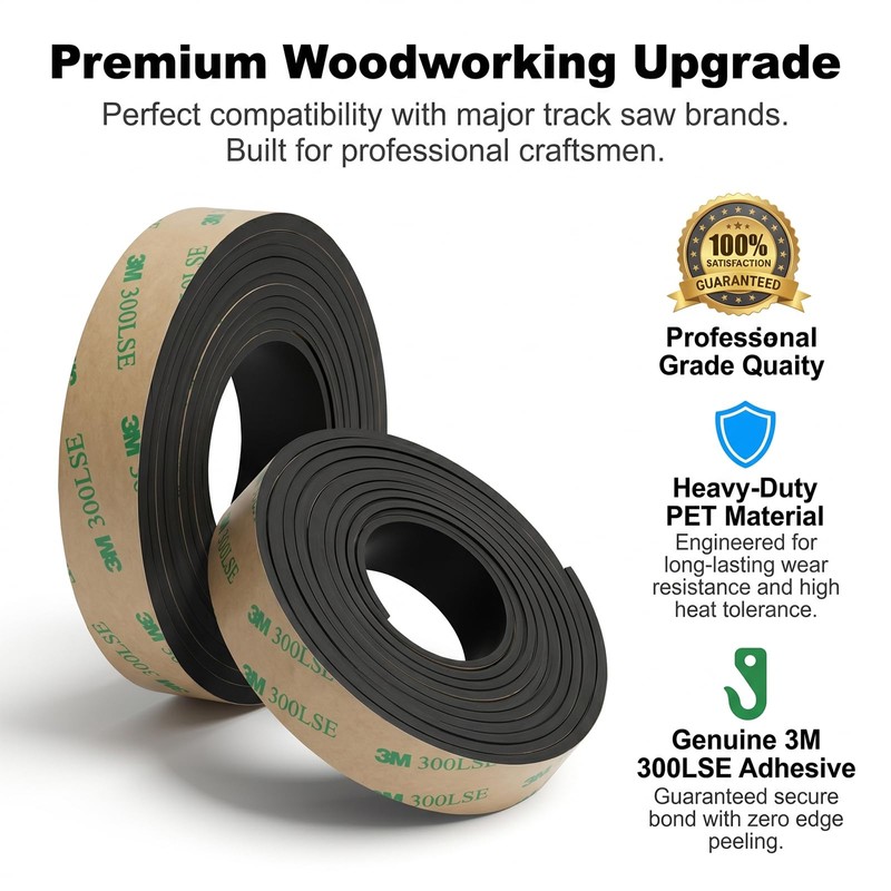 194419-4 118" Track Saw Splinter Guard Replacement Strip - Universal