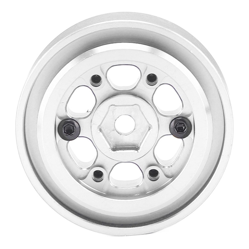 4pcs 1.3 Inches Wheels Rim Aluminum Alloy 6 Holes Wheel