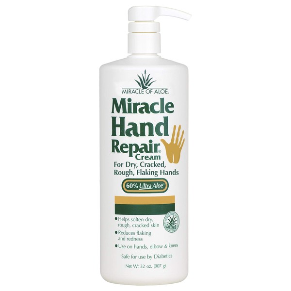 Miracle of Aloe's Miracle Hand Repair Cream (32 OZ)