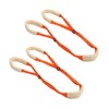 2Pcs Dog Back Legs Support Harness Soft Coral Velvet Adjustable