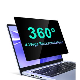 STARY 360° Privacy Film Laptop 13.3 Inch 16:9, Privacy Film 4-Way Laptop 13.3 Inch, Anti Blue Light Anti-Glare Protection, Matt, Privacy Filter and Screen Protector Compatible with Lenovo HP Dell Acer