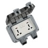 Waterproof Socket Charging Receptacle Power Outlet IP66 PC Electricity Accessory