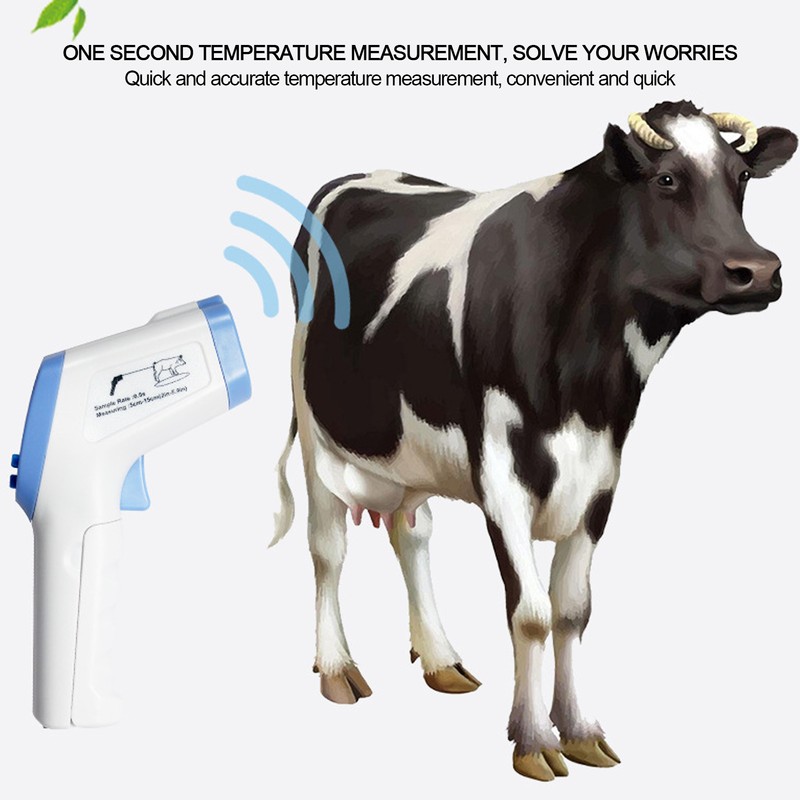 Pig Non Contact Infrared Thermometer Livestock Temperature Scanner with Digital