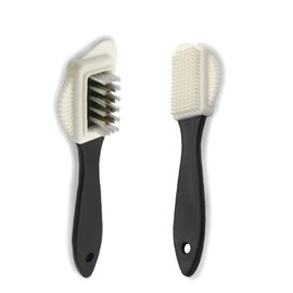 2PCS Suede Shoe Brushes, Suede & Nubuck 4-Way Leather Cleaning Brush, Nubuck Brush for Shoe Boot Bag Cleaning
