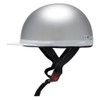 B&B BB300 White Brim Half Cap, Helmet, Silver, SG Safety