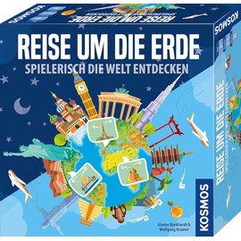 Kosmos 692773 - Journey Around the Earth, Playfully Discover the World, Geography Game, from 8 Years