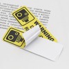 ECSiNG 10 x PVC Dash Cam Warning Stickers 89x28mm Car