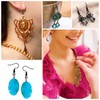 TOAOB 600pcs Earring Hooks Ear Wire Hooks Black Bronze Earring