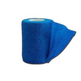 Gima 34734, Cohesive Elastic Bandage TNT - 4.5 m x 7.5 cm - blue