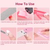 siyuwuro Gel Nail Polish Removal Tool Set With 10 Nail