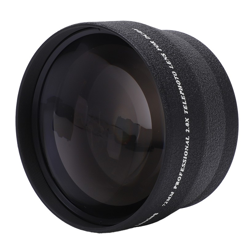 72MM 2X Magnification Telephoto Lens Suitable for All Camera Lenses