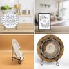 4 Pack Iron Display Stand 4 Inch Easel Plate Display