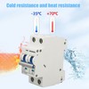 DC500V 2P Miniature DC Circuit Breaker Short Circuit Overload Protection