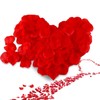 UUEMB 2000pcs Red Rose Petals Artificial Flowers Petals for Bedroom,
