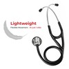 eSteth Cardio Stethoscope, Single head, Black