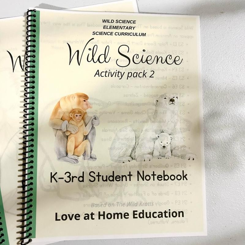 Wild Science Activity Pack 2: Engaging Elementary Science Curriculum for