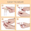 Wisesso Trigger Thumb Splints, Finger Splint for Broken/Straightening/Arthritis, Breathable Thumb