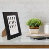 Fabian Clarke London® 8x6 Modern Black Wooden Picture Photo Frame