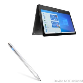 BoxWave Stylus Pen Compatible with Gateway GWTC116-1 - AccuPoint Active Stylus, Electronic Stylus with Ultra Fine Tip for Gateway GWTC116-1 - Metallic Silver