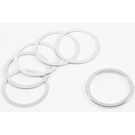 MicrOHERO Road MTB Microspacer 1 1/8' (28.6mm) Clearance Adjustment Spacer Inner Diameter 28.7mm Outer Diameter 34.0mm Thickness 0.3mm 3pcs 0.5mm / 1.0mm / 2.0mm 1 each 1 Piece Gap Fine Adjustment Headset Spacer Set of 6