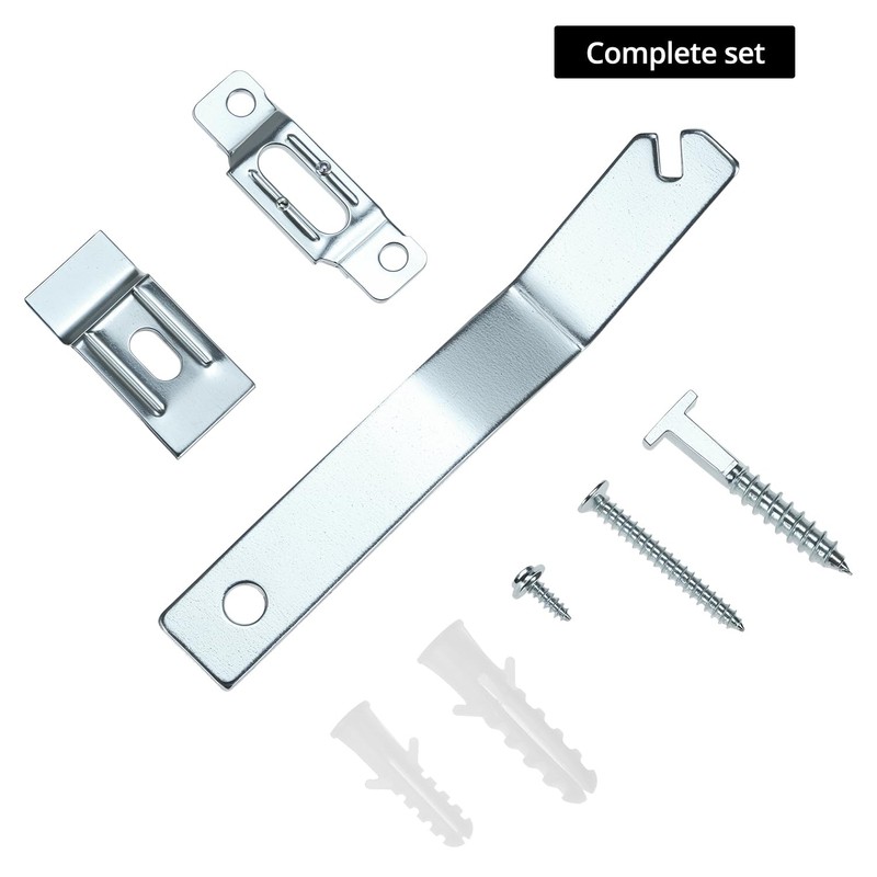 QWORK Frame Lock Security Hanging Kit with T-Head Screws -