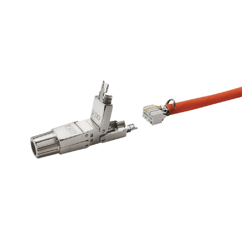 LogiLink Field Assembled Cable Connector Cat.7 Shielded Slim Design