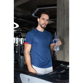 HUAKANG 5 Pack Workout Shirts for Men Dry-Fit Crew Neck Short Sleeve Tee Tops Moisture Wicking Athletic Running Lightweight Gym T-Shirts(0717) NXL