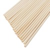 JOIKIT 100 Pcs 30cm / 12 Inch Dowel Rods, 5mm