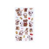 Sun-Star Stationery S8814597 Snoopy Goods, Seal, Plush, Brown