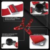 AUTOZENSATION Saftey Seat Belt Racing Harness, Universal Red 4 Point