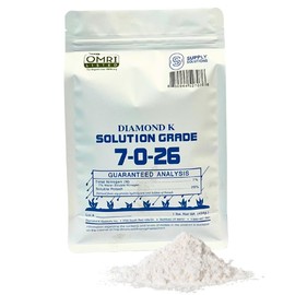 Supply Solutions 7-0-26 Nitrogen Fertilizer - Ideal Plant Food for Vegetables, Fruits Fertilizer for Lush Growth and Vibrance - Tomato Plant Food Potash Fertilizer for Greener Plants (1 Pound)
