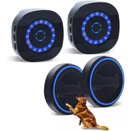 Chunhee Smart Wireless Dog Doorbell with extra large push buttons