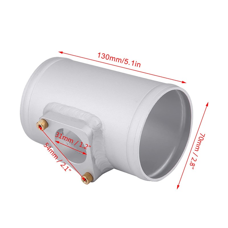 KIMISS Air Meter Sensor MAF Sensor Mount, Air Mass Sensors