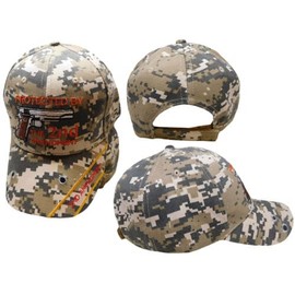 Protected by The 2nd Amendment Gun Rights Bullet NRA Trump Digital Camo Cap Hat