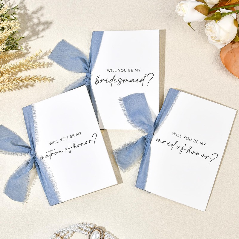 DEEKA 11 PCS Will You Be My Bridesmaid Proposal Card