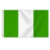 Large Nigeria Flag,3x5 FT Nigerian 75D Outdoor Banner,Nigerians Decor for